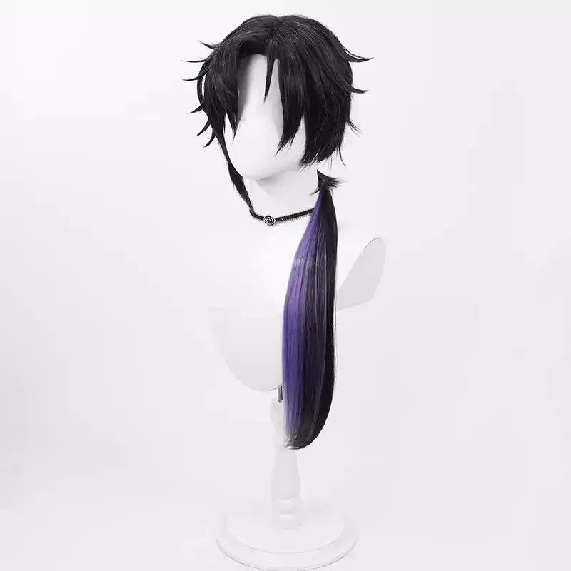 

2025 aaa Vtuber Youtuber Susam Resistant Синтетические волосы Хэллоуин Вечеринка Ролевая игра + Capegi Косплей Парик Тепло