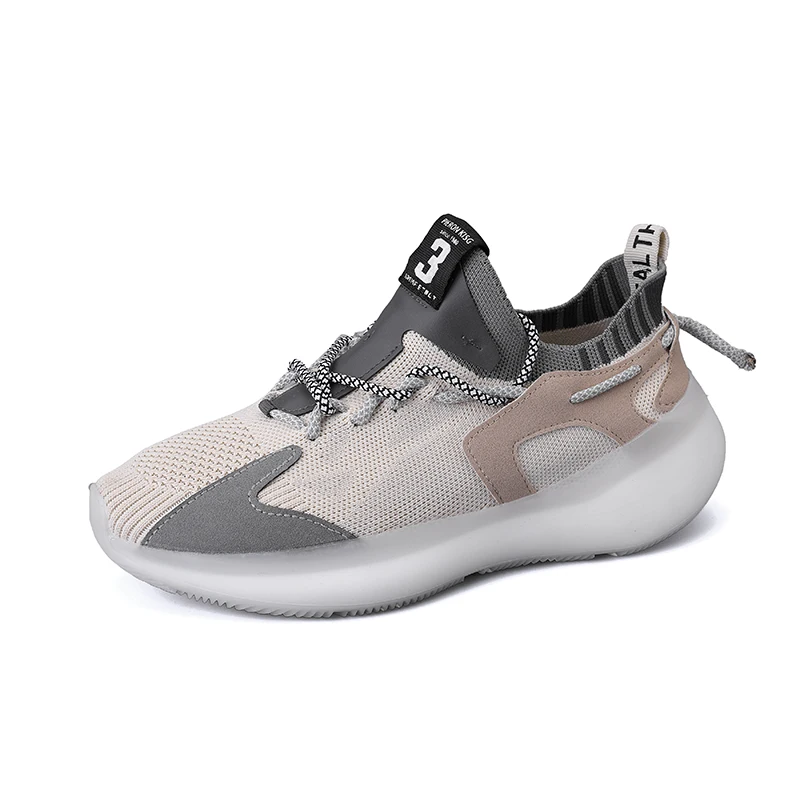 

Мужская повседневная спортивная обувь большого размера с весенне-осенней сетчатой поверхностью, модная мужская обувь для бега на весну и осень.