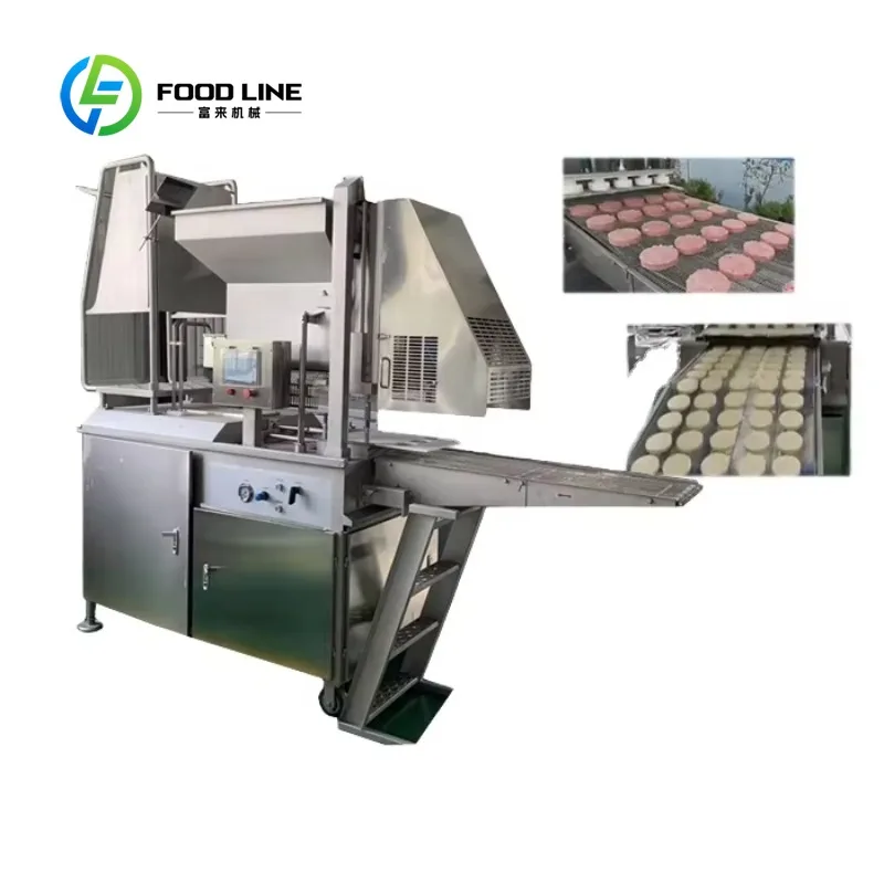 Customized size Hamburger making machine, meat product making machine, automatic hamburger patty machine