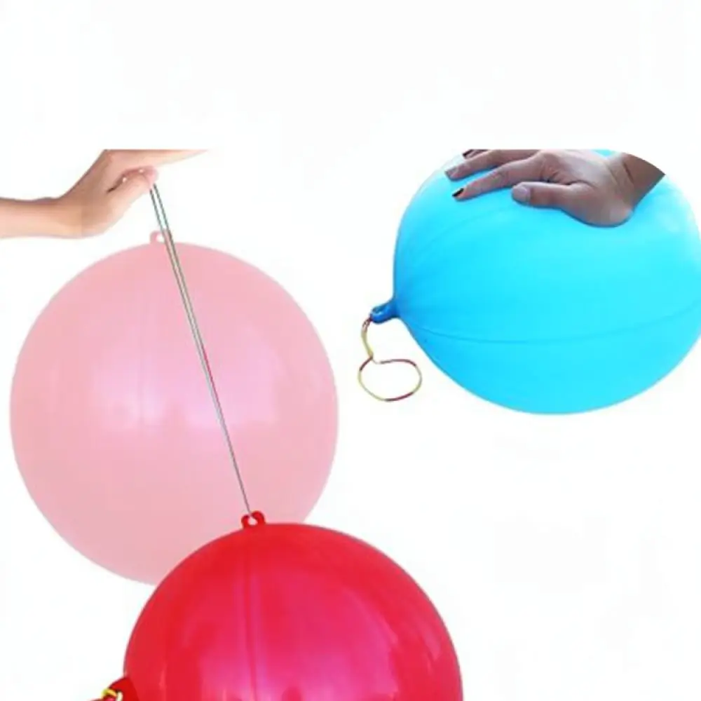Durable Thickened Latex Punching Balloon With Elastic Cord Kids Interactive Game Toy Outdoor Park Party Sport Accessory