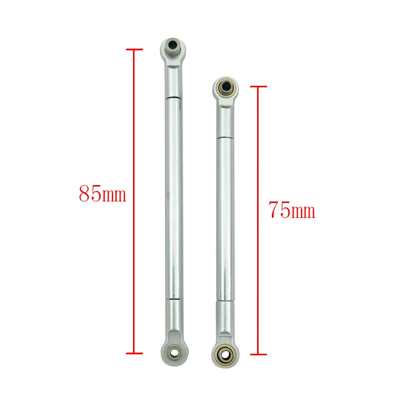 8PCS Metal Pull Rod Link Rod LinkageFor MN86S MN86 MN86KS MN86K MN G500 1/12 RC Car Accessories Upgrade Parts