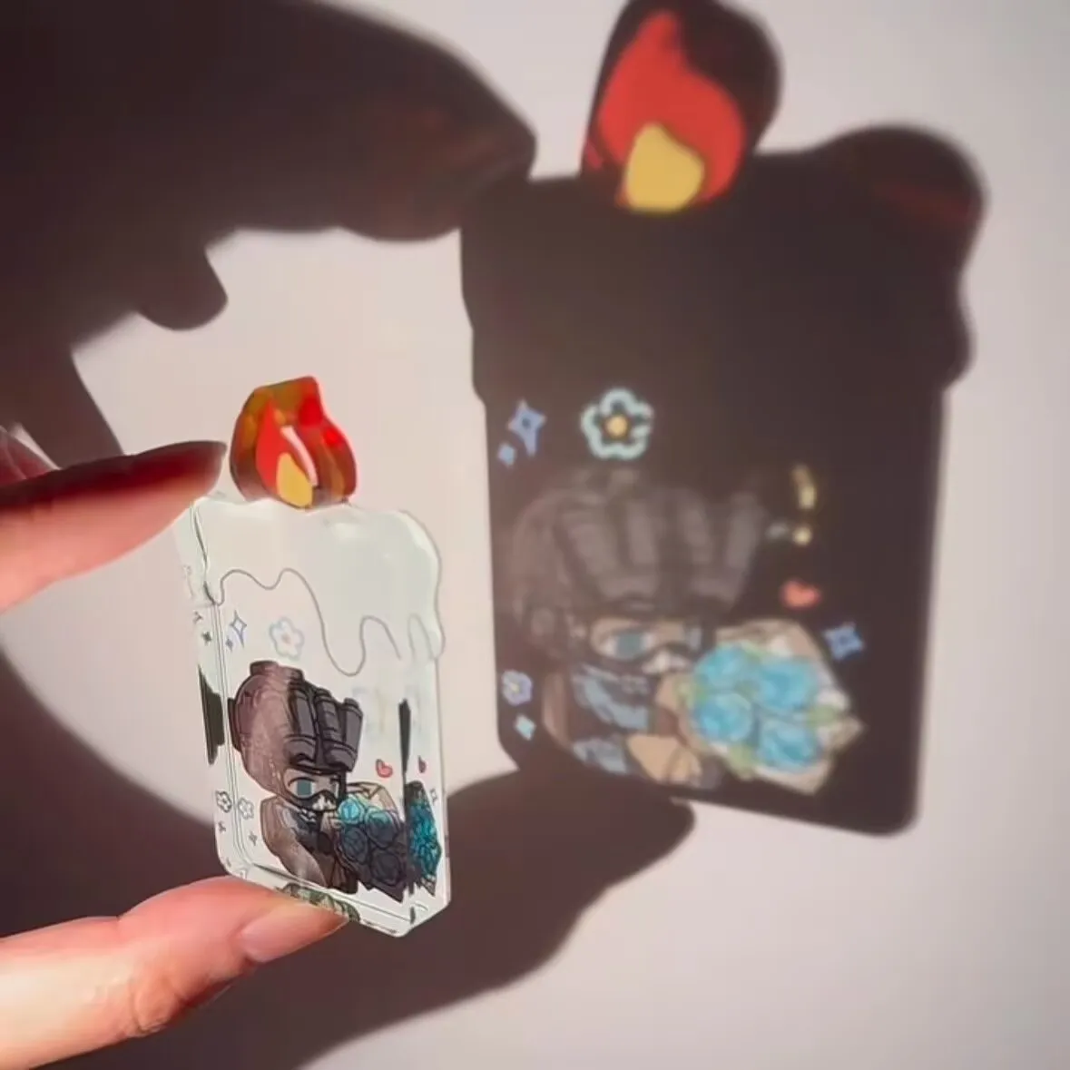 مكالمة المهمة، إصدار Q من الأكريليك اللطيف، علامة كروجر زيمو الصغيرة الدائمة، زخرفة Otome مع نوافذ ملونة حولها #1