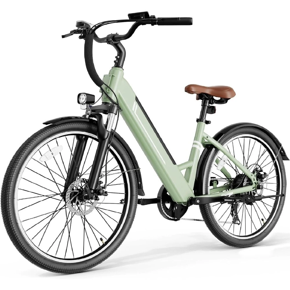 

26" Electric Bike for Adults, Internal Removable Battery Ebike with 4 Modes & 7-Speed, UL2849 Certified, 750W Peak Motor