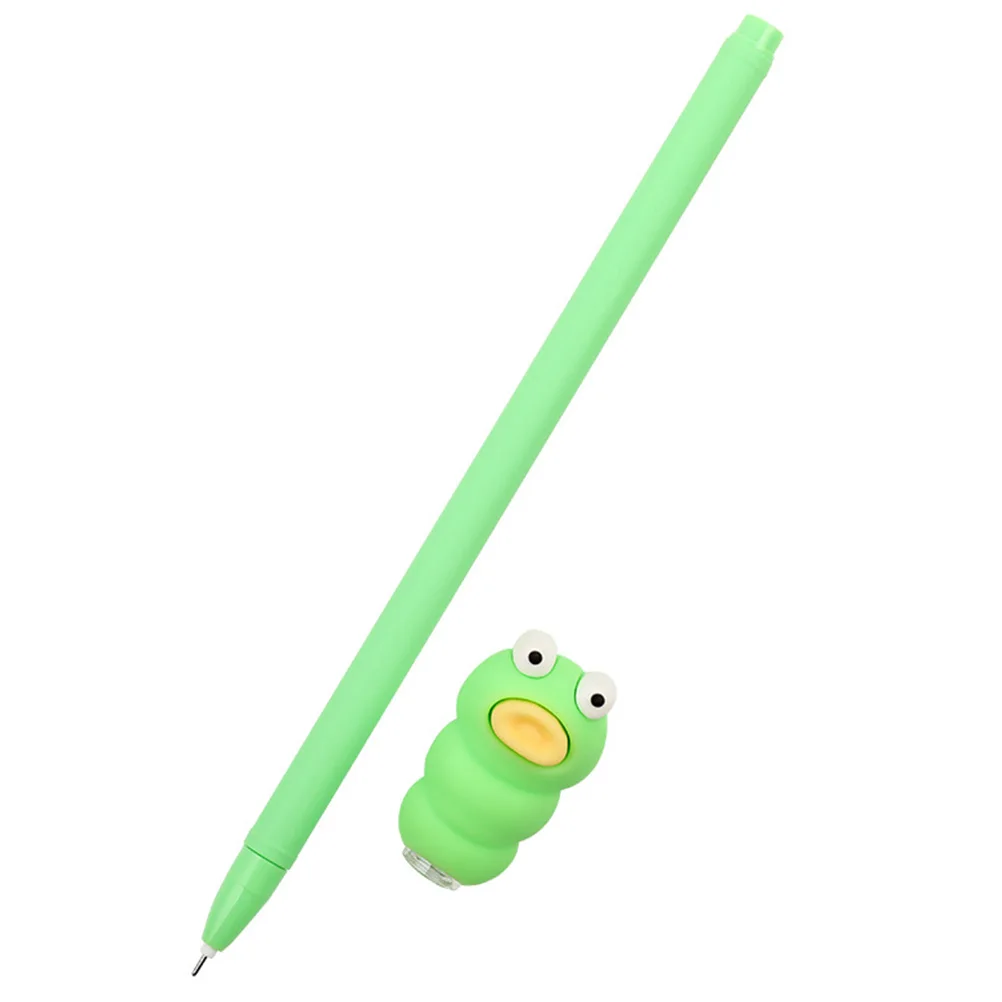 

10 Pcs 0 5mm Black Cute Cartoon Gel Pens Multipurpose Writing Tools Portable School Supplies Students Office Home Use Smooth
