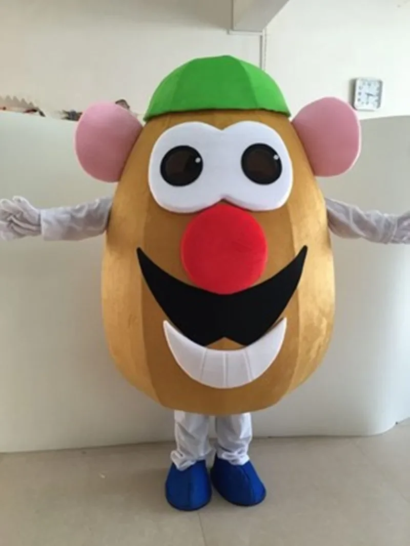 

Adult size cosplay Mr. Potato Head Cartoon character costume Mascot Advertis Fancy Dress Party Animal carnival Celebration