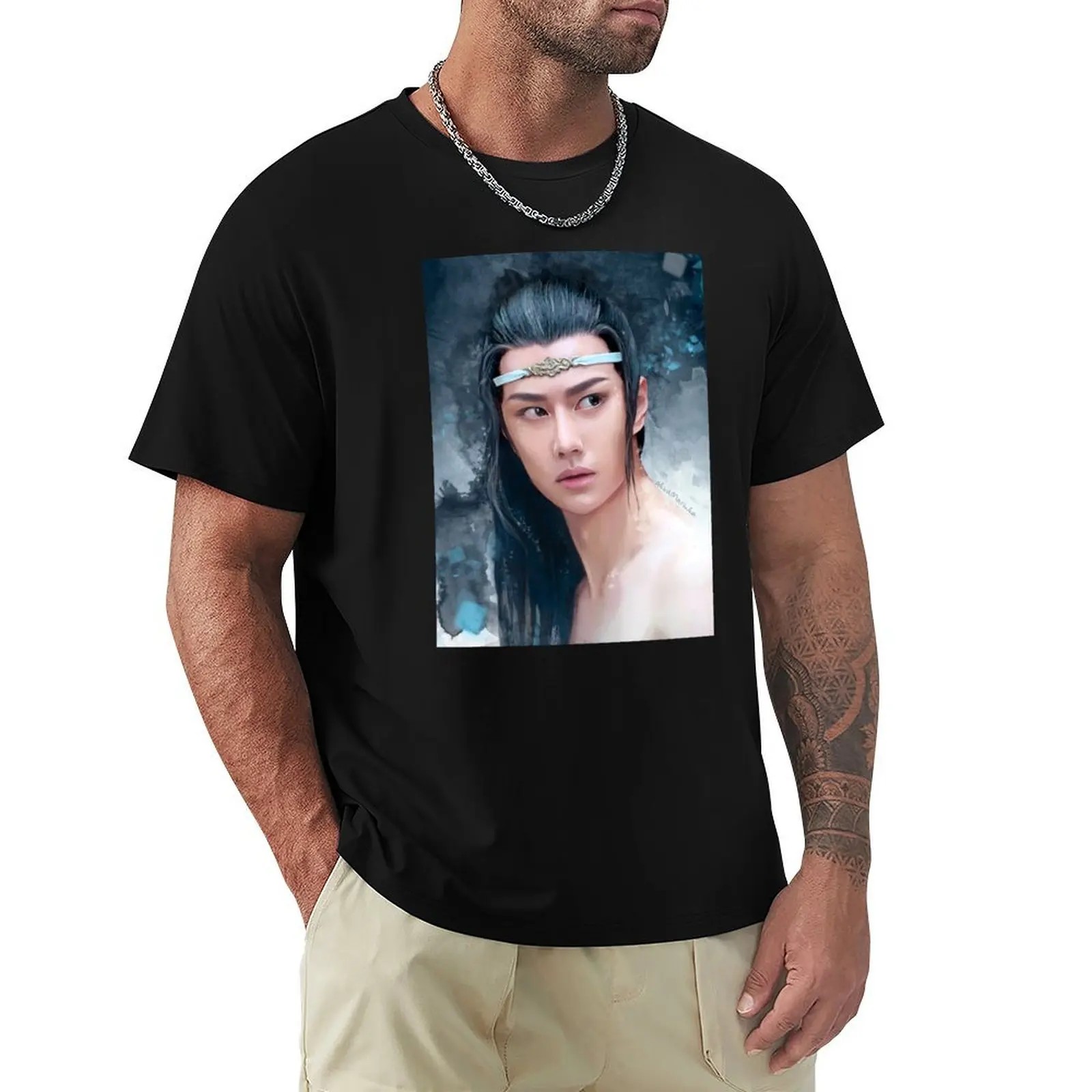 

The Untamed. Lan Zhan T-Shirt Running Performance Short Sleeve Tee