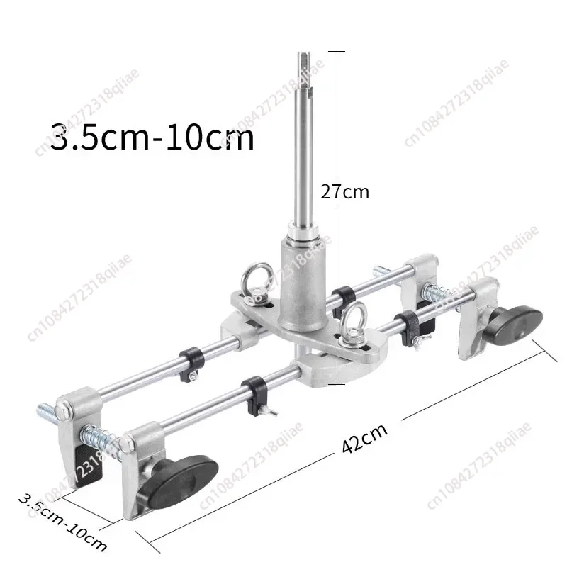 NEW Solid Wood Door Lock Hole Device Slotting Machine