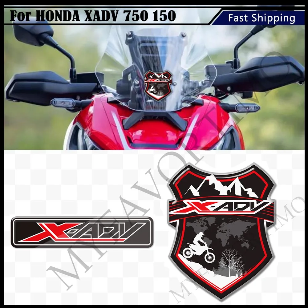 Motorcycle For HONDA XADV X-ADV X ADV 750 150 Scooters 3D Stickers Decals Protector Kit 2017 2018 2019 2020