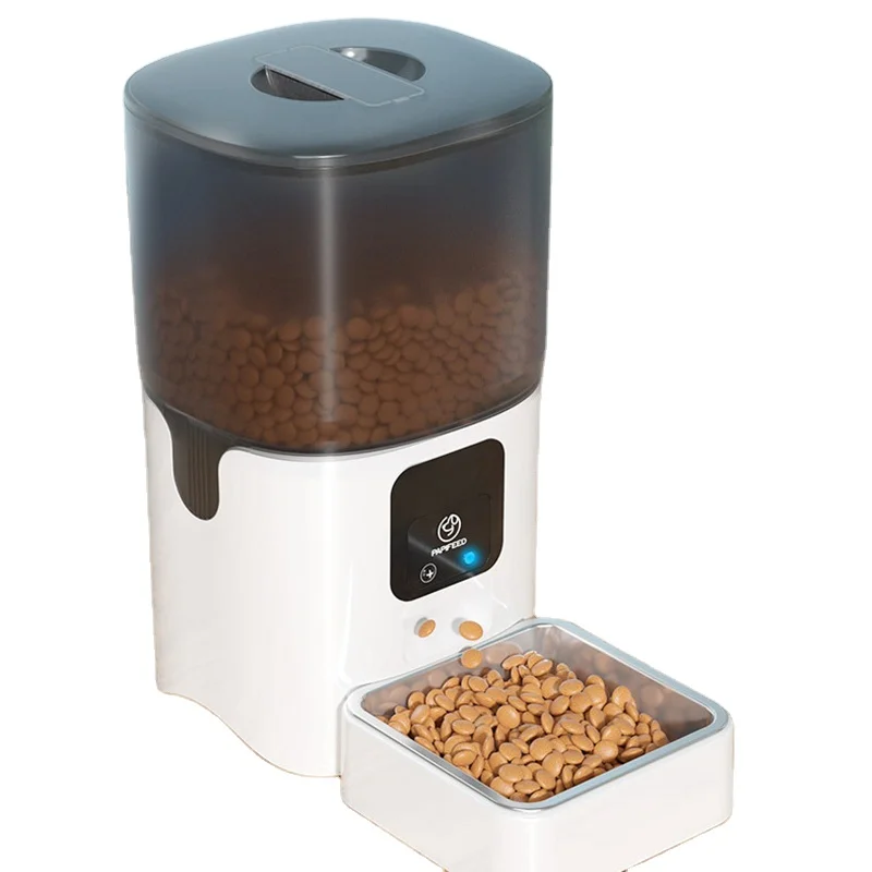 6L Healthy Automatic Pet Care Feeder for Dogs and Cats ABS Plastic Battery Powered with Stocked Feature