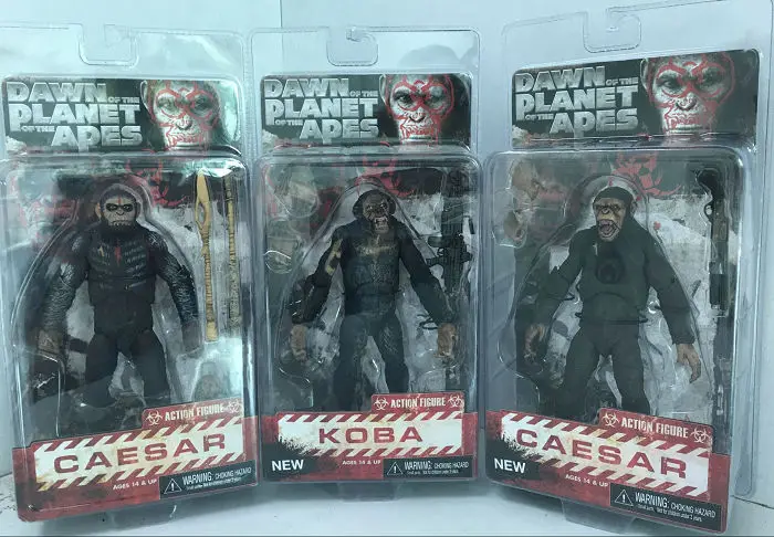 

Neca Caesar Figure Rise Of The Planet Of The Apes Action Figures Action Figures Diy Model Movable Movie Periphery Desk Gifts