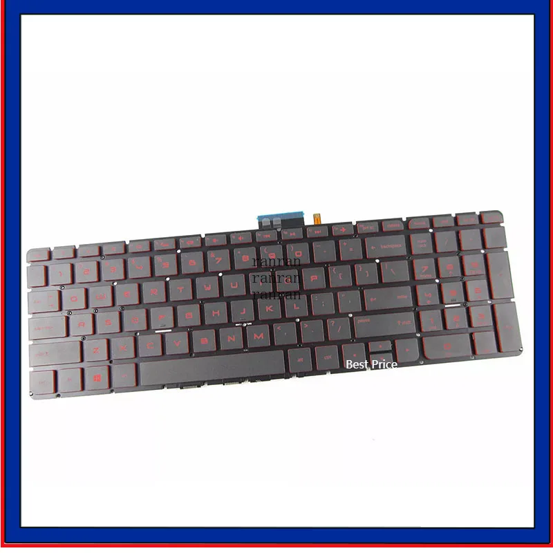 

Laptop Keyboard Fit For HP Omen 17-W033DX 17-W043DS 17-W047NR 17-W053DX 17-W151NR 17-N153NR US Layout with Backlight
