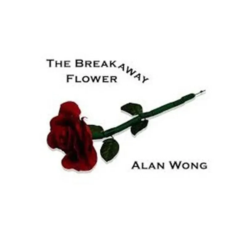 The Breakaway Flower by Alan Wong Magic Tricks Break Restore Stage Close Up Props  Comedy  Magician Gimmick