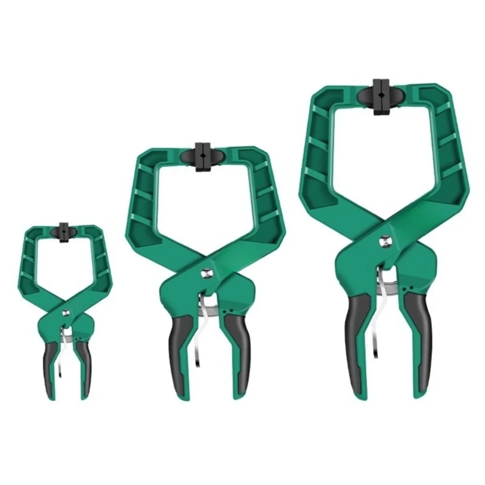Plastic Quick Clamp Non-slip Handle Spring Clamps Woodworking Tool Multi-Purpose Heavy Duty Locking Pliers Photo Studio