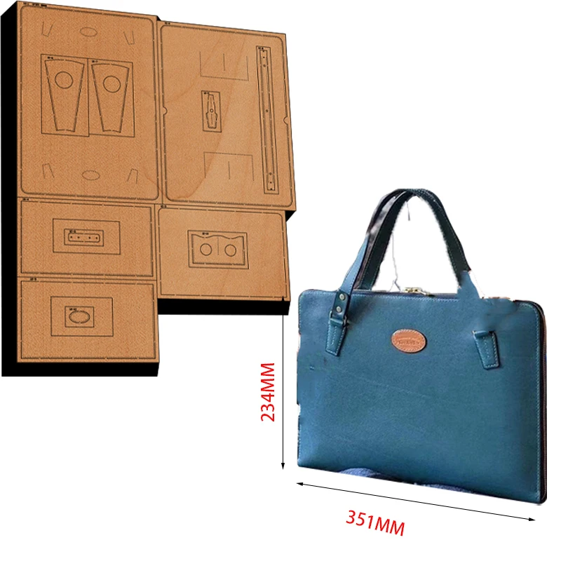 High Hardness Steel Wooden Die XF105 Handbag Briefcase Hook Wallet Cutting Mold DIY Leather Craft Hand Punch Tool