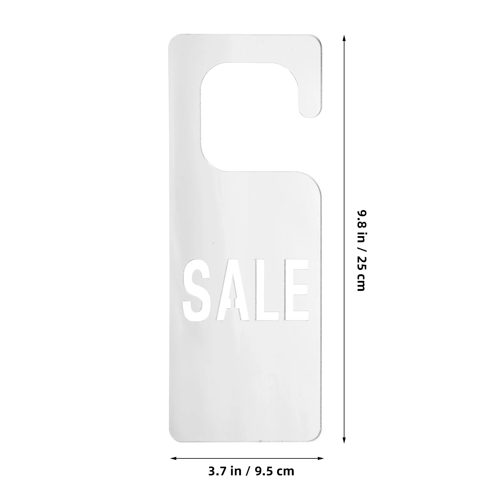 

acrylic label acrylic tag retail acrylic sign clothing tag display card advertising acrylic card hanging card