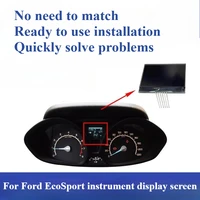 Para Ford EcoSport pantalla LCD en el medio del panel de instrumentos del coche aplicable al modelo 2013-2017 nuevo