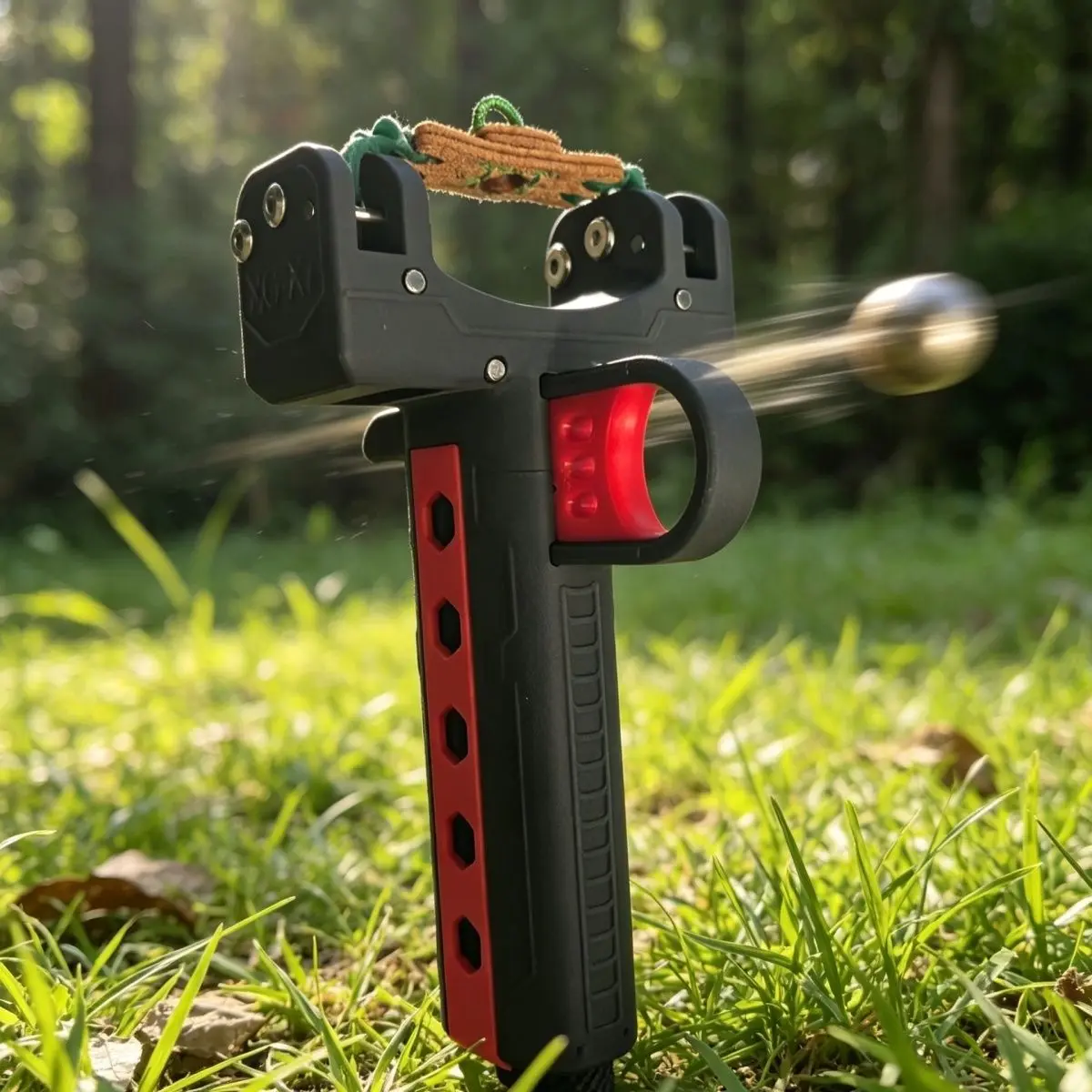 3D Printed Carbon Fiber Automatic S lingshot Clip, Rubber Band, Ammunition Storage, Outdoor Sports Tool Parts