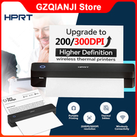 300DPI / 200DPI HPRT A4 Portable Thermal Printer MT610-Pro Bluetooth & USB Connect Mobile Computer for Office School Travel