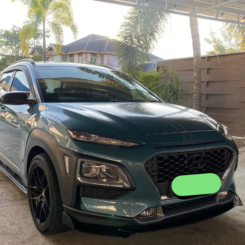 

For Hyundai Kona Front Bumper Lip Splitter Spoiler Body Kit Accessories