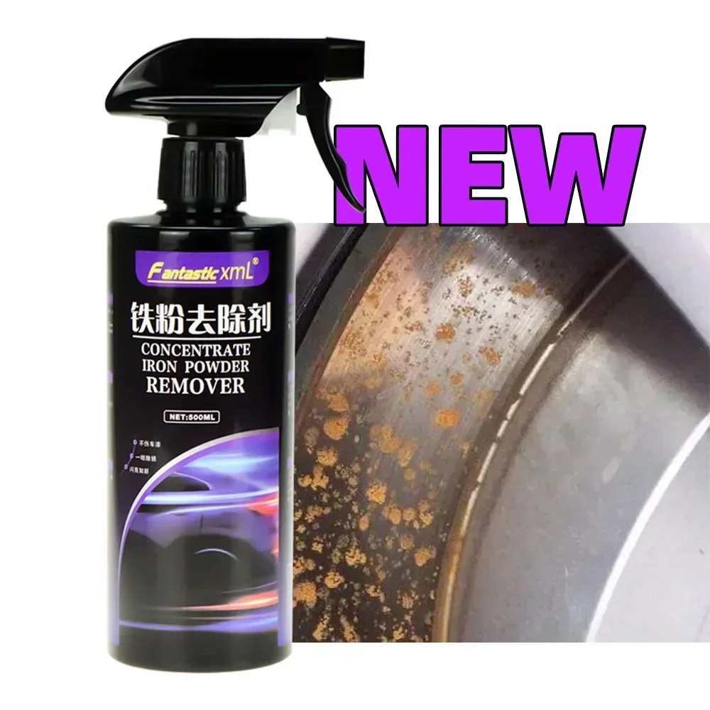 

Car Detailing Rust Remove Alloy Wheel Cleaner Spray Household Rust Remover for Auto Paint Tyre Rims Care Tire Washing Tools