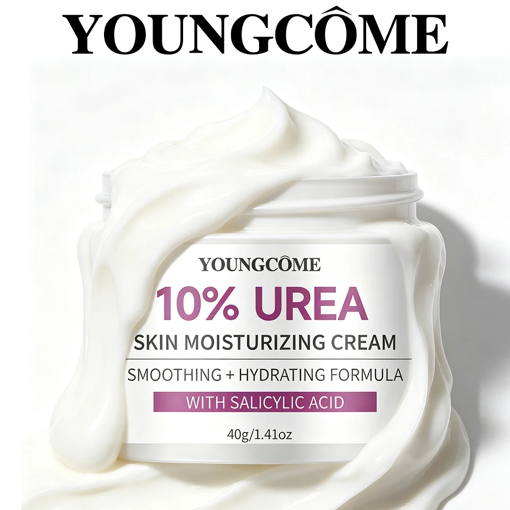 Feuchtigkeitscreme YOUNGCOME 10% Urea Hautcreme mit Salicylsäure, langanhaltende Feuchtigkeitsbarriere, Unterstützung der Körperpflege, feuchtigkeitsspendend – Detail 2
