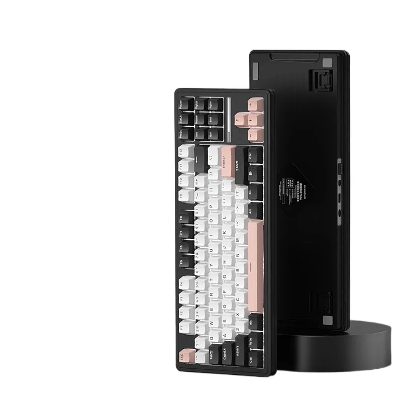 M87Lite three-mode wireless office keyboard, GasKet custom-made, mahjong sound, high appearance, suitable for games