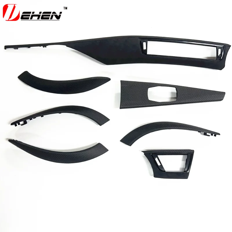 

For BMW M2 M3 M4 F80 F82 F83 F87 Alcantara real carbon fiber gear base knob handbrake instrument panel trim