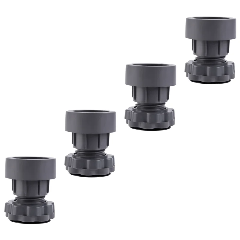 ABYN-وسادات القدم للغسالة تدعم قابل للتعديل للغاية سجادة ضد الإنزلاق وسادة قدم مضادة للاهتزاز للغسالة والمجفف