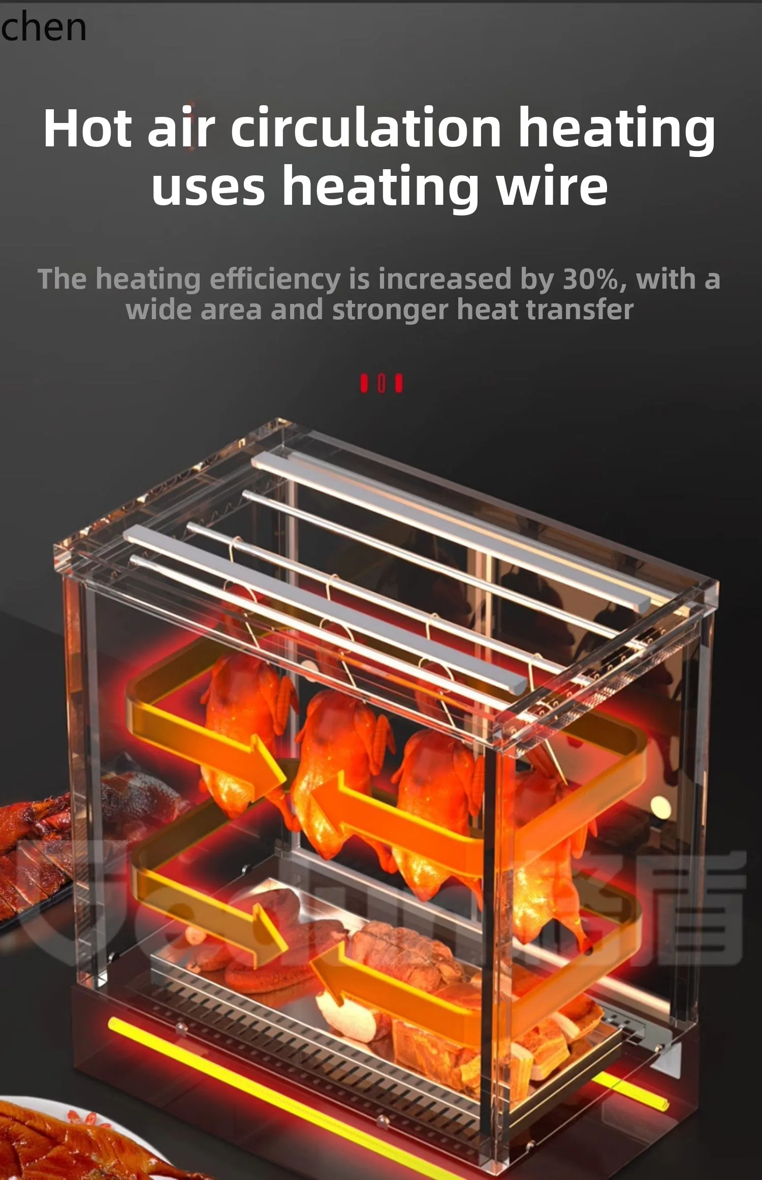 ZML armadio per isolamento termico desktop commerciale armadio per riscaldamento a temperatura costante vetrina per isolamento termico