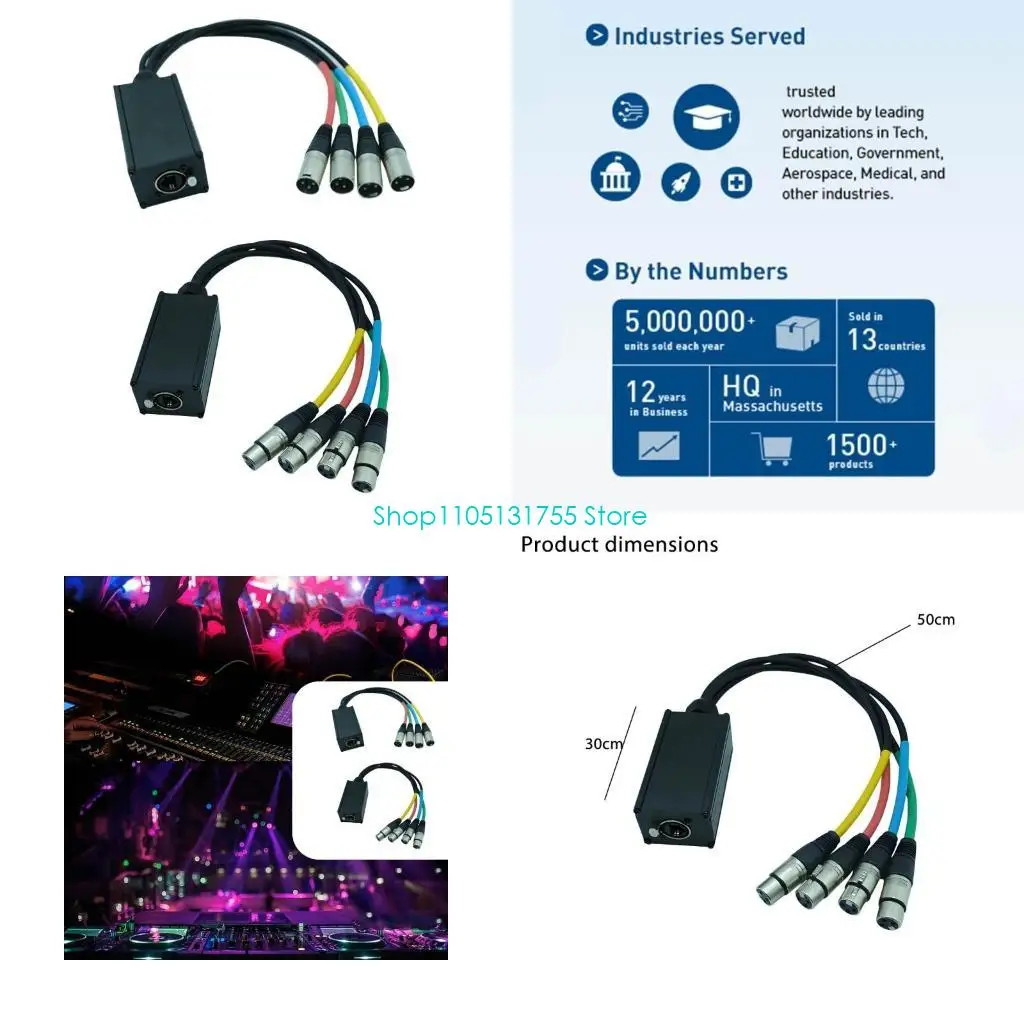 

Multi Networks Breakouts Receiver for Stage Sound Lighting Recording Enduring