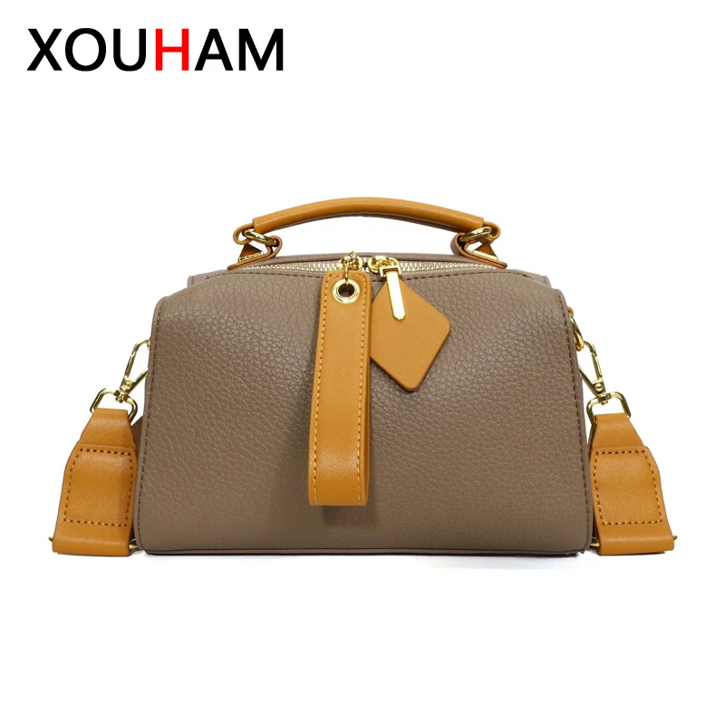 

XOUHAM Women Shoulder Bag European American Styles 4 Color PU Leather Crossbody Bags Fashion Ladies Clutches Handbag & Purse