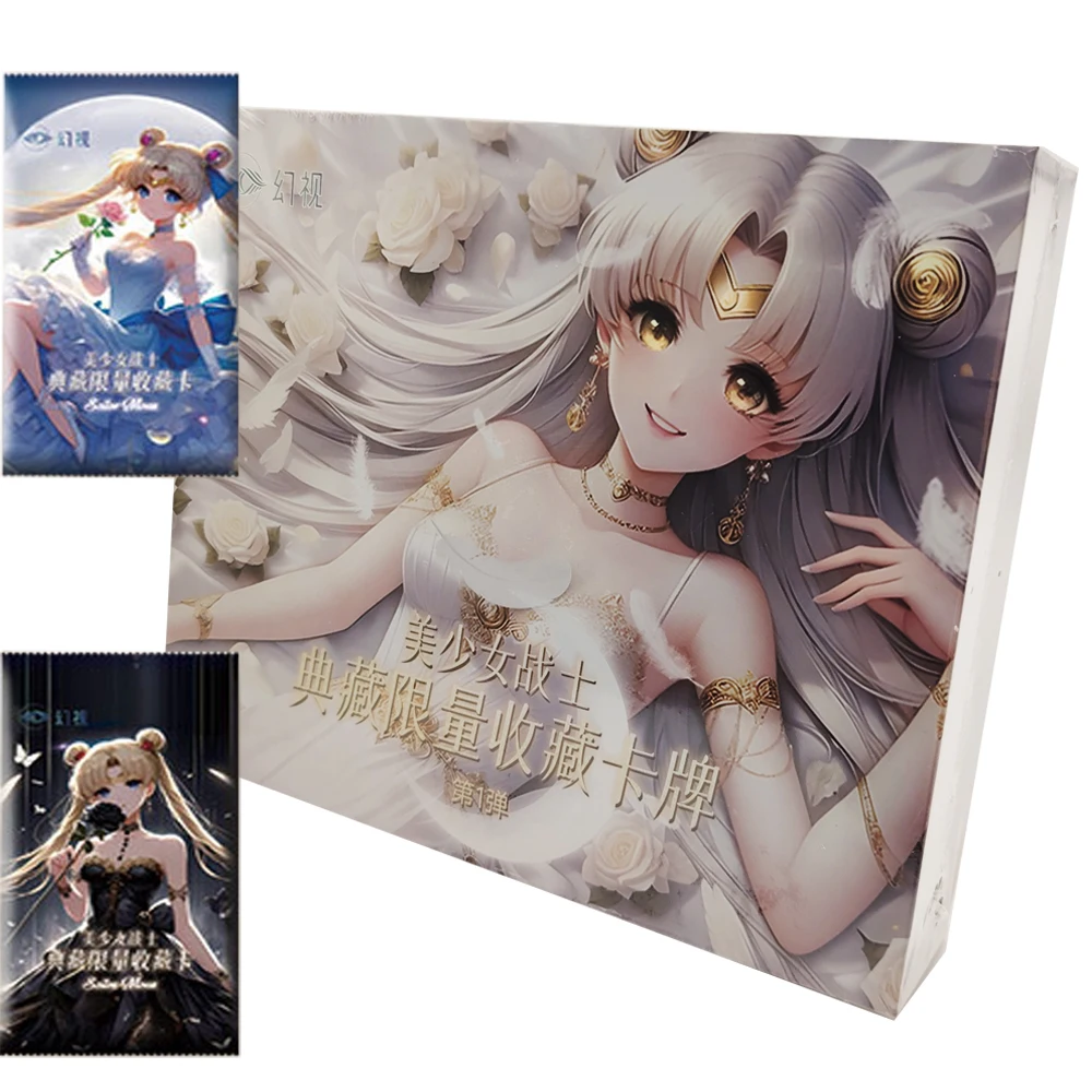 セーラームーンコレクションカード漫画アニメの主人公美しい魔法少女hdクラフトキャラクター限定版カード楽しいギフト