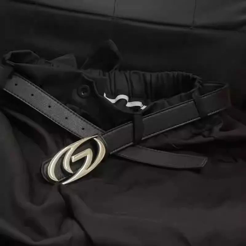 เข็มขัดแฟชั่นหนังสีดำสำหรับผู้ชายและผู้หญิง ดีไซน์เนอร์คอร์เซ็ท สายคาดเอวสำหรับผู้หญิง เสื้อโค้ท สายคาดเอวสำหรับตกแต่งชุดเดรส เข็มขัดเส้นกว้าง J1625