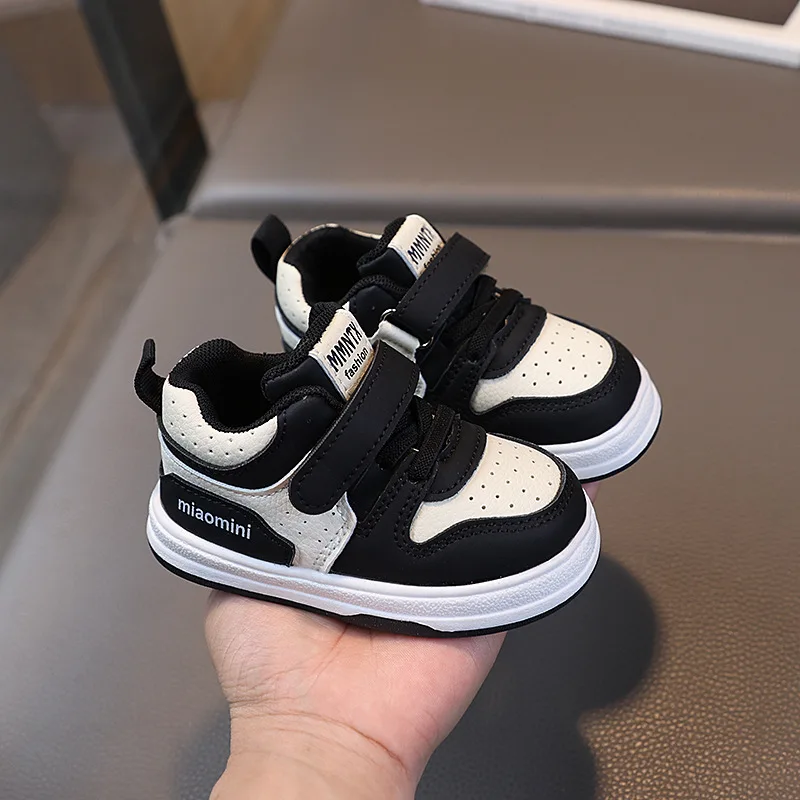

Children Spring Autumn Fashion Sneakers Casual Boy Girl Causal Lightweight Velcro Shoes Kids Soft Soled Walking Shoes