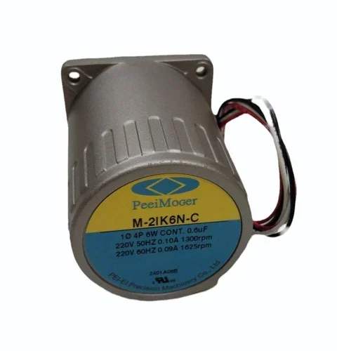 

Однофазный мотор-редуктор Peei Moger M-2IK6N-C, двигатель переменного тока 6 Вт, 220 В, 50 Гц, 60 Гц для холодильных деталей