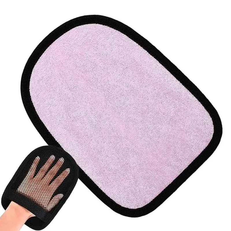 

Beach Sand Mitt Wipe Off Mitt Sand Cleaning Gloves Travel Accessories Skin Friendly Clean Sand From Skin For Sandboxes