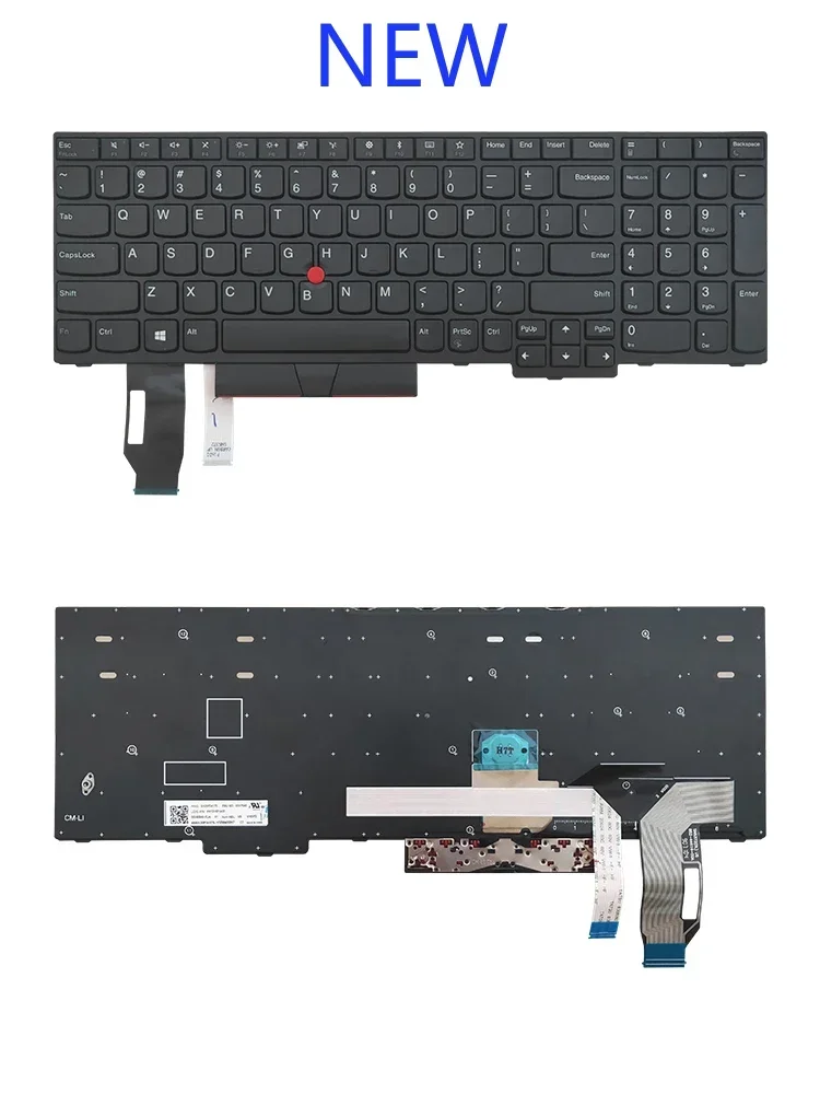 For Lenovo ThinkPad E580 E585 e590 E595 T590 p53s l580 l590 p52 P72 p53 p73 original notebook keyboard 01yp640 01n729 01yp560