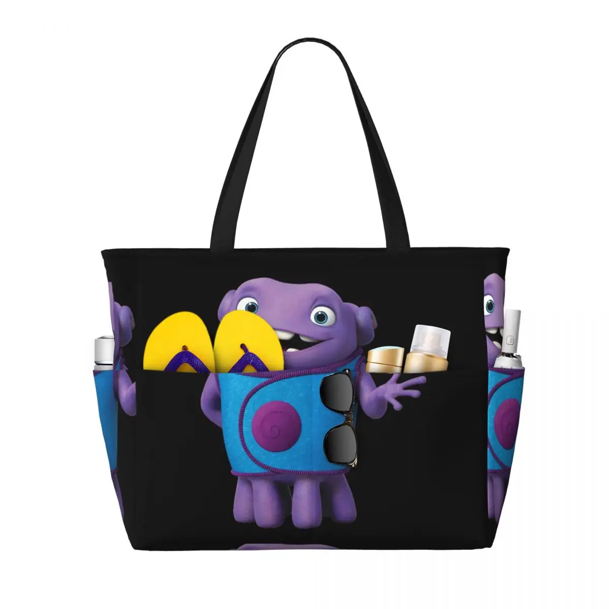 

Oh The Boov Beach Tote Bag Sport Gym Yoga Duffle Large Tote Bag Women Travel Bag Fitness bag