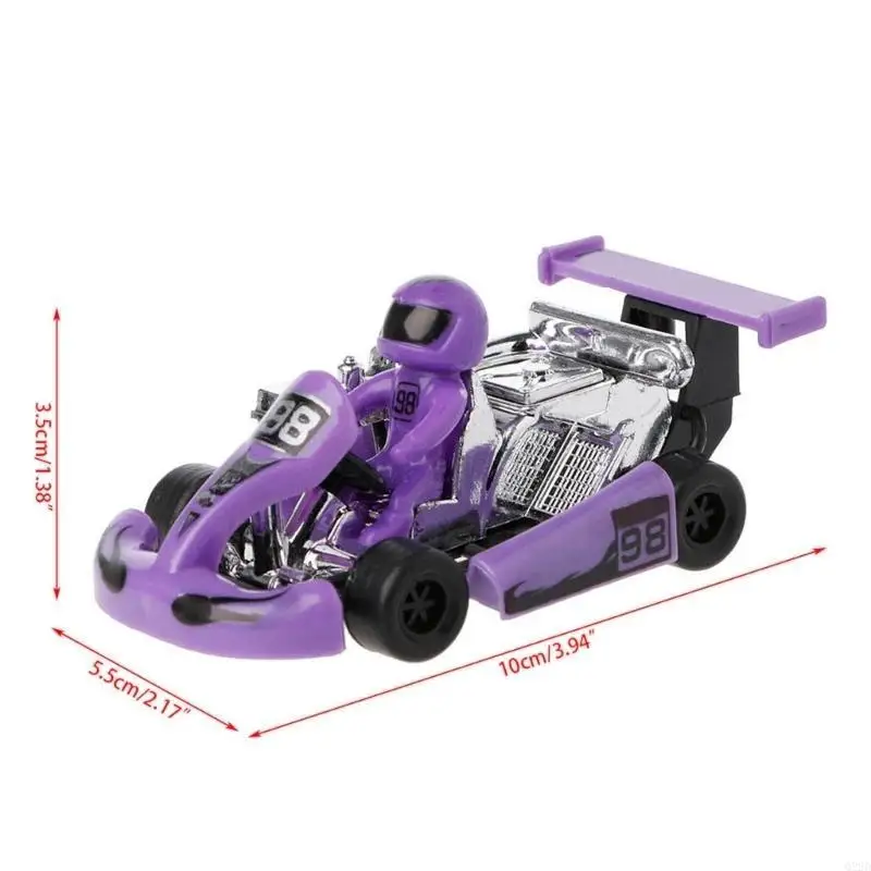 

Q22D Alloy car model Go-Kart racing game sport vehicle plastic motor pull back toy