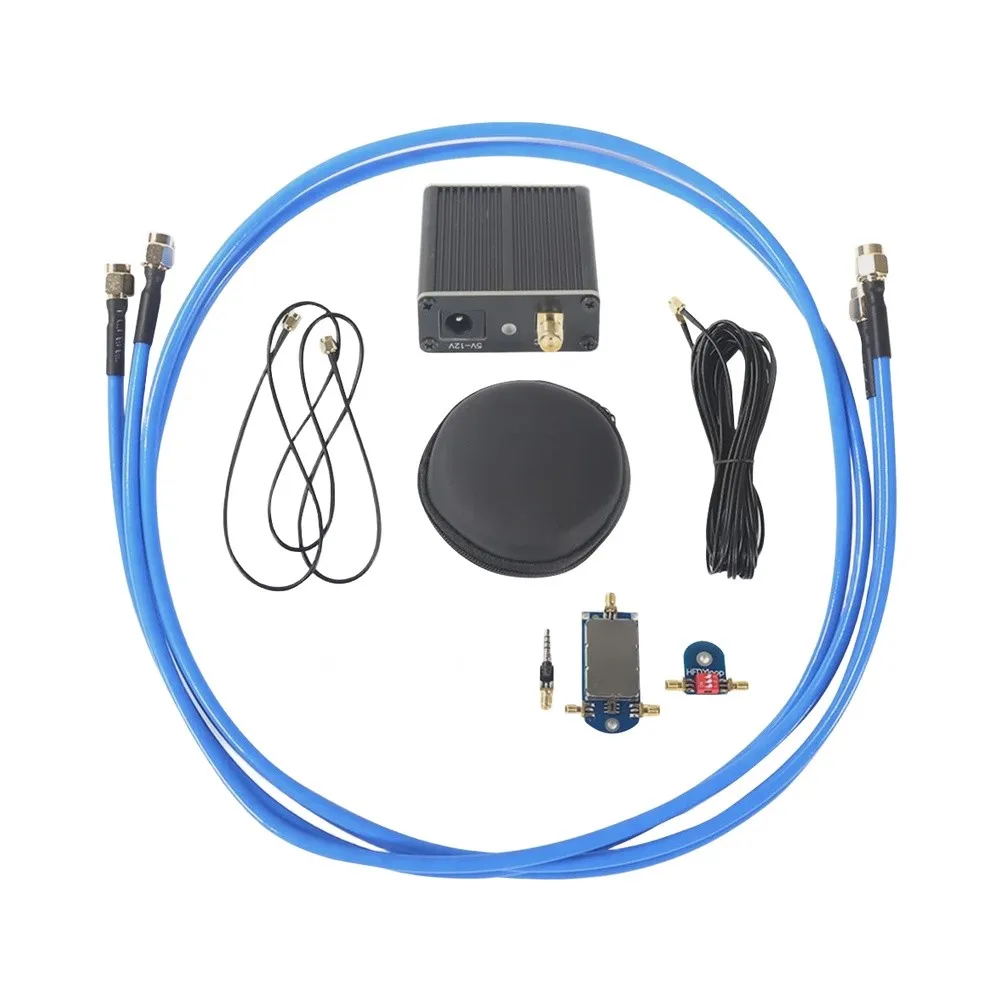 Active Full-Band Magnetic Loop For antenna for 50K-500MHz Reception Suitable for HF AM For FM Shortwave Radio Applications