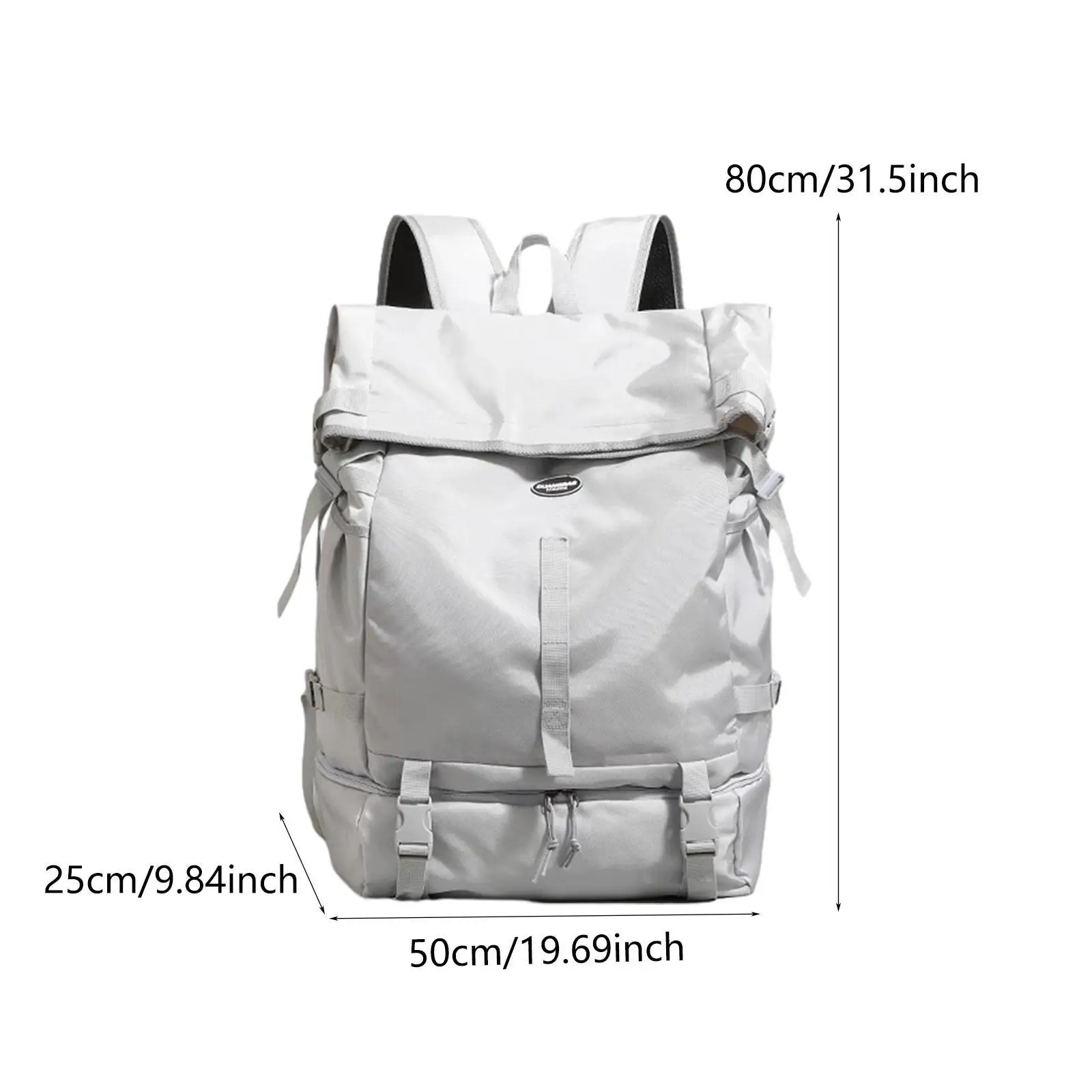حقيبة ظهر للسفر مع أشرطة قابلة للتعديل، متعددة الاستخدامات، حقيبة ظهر كاجوال للتجول في عطلة نهاية الأسبوع والرحلات والمشي لمسافات طويلة #6