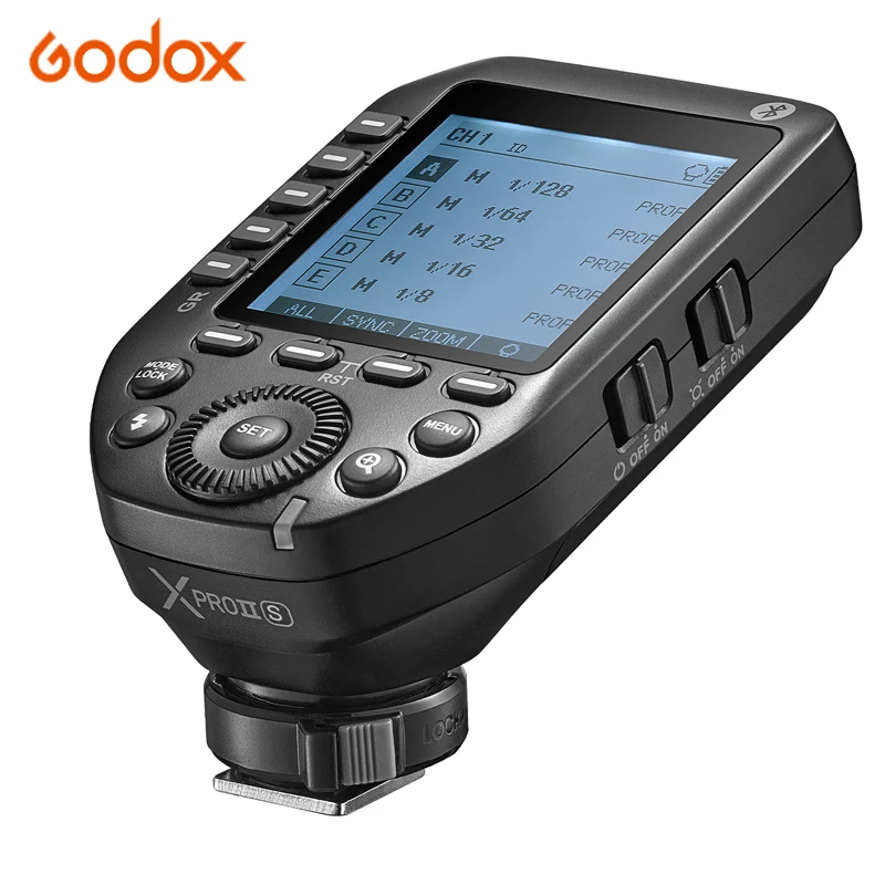 Godox XPROII Flash for Sony Canon Nikon Olympus Fuji Leica TTL Wireless Flash Light Trigger 1/8000s HSS 2.4GHz Wireless X system