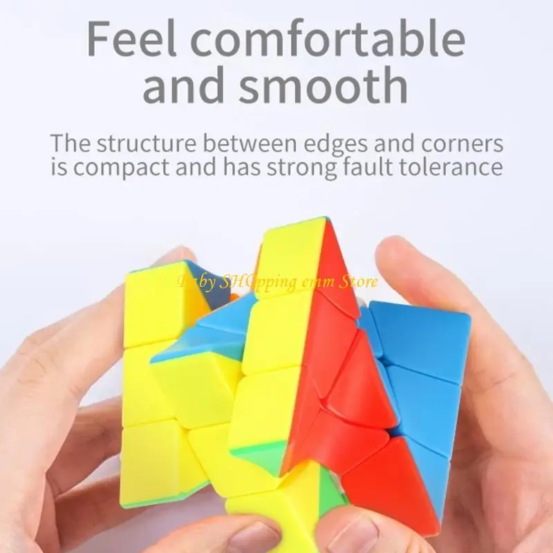 

23GD Twisted Cubes With Durable ABS Plastic Ergonomic Design Competition Ready