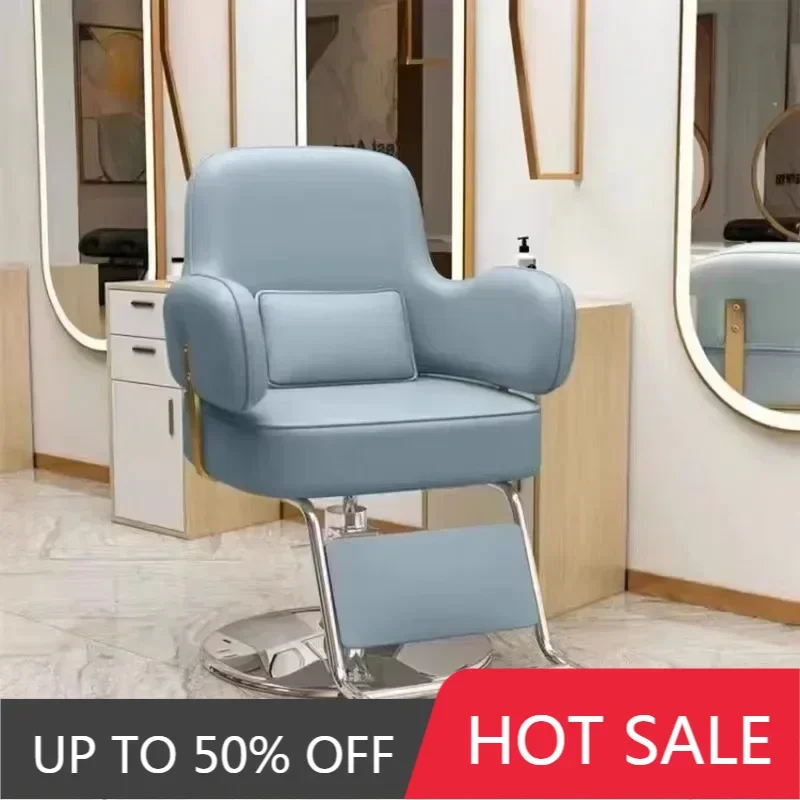Beauty Exquisite Barber Chairs European Classic Luxury Premium Salon Chairs Nordic Trendy Silla Para Lashista Salon Furniture