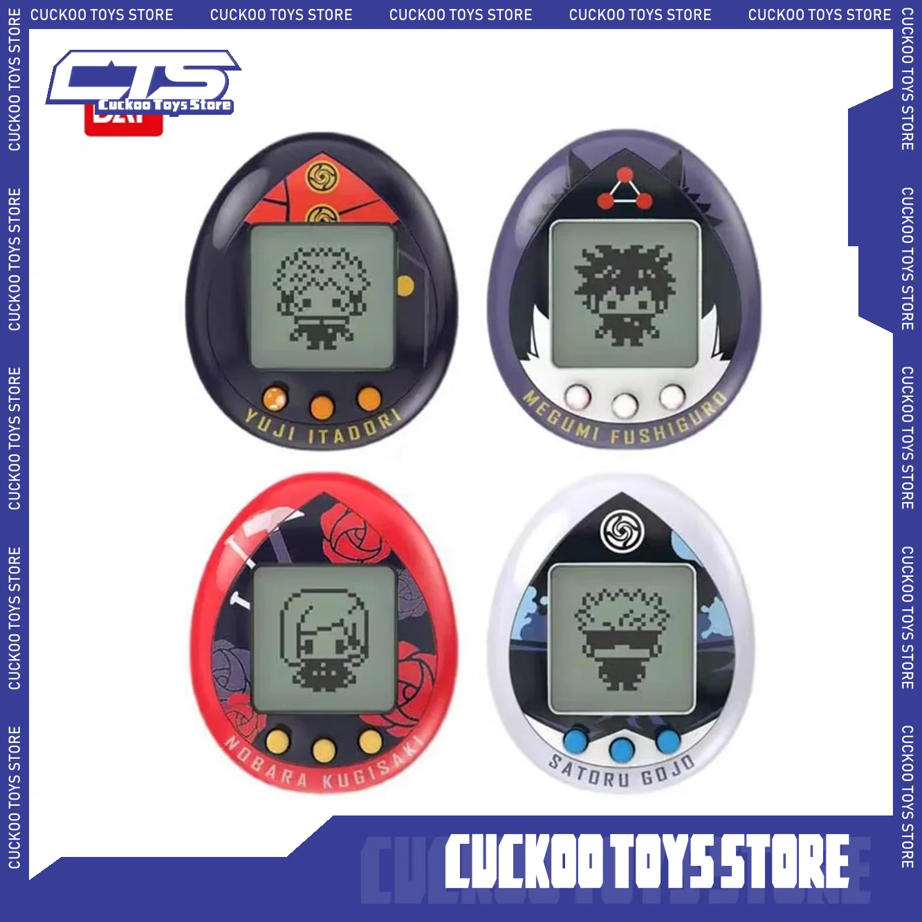 Bandai оригинальные Tamagotchi Jujutsu Kaisen goro Itadori Kugisaki электронные виртуальные игрушки для домашних животных для детей Коллекционная игрушка в подарок