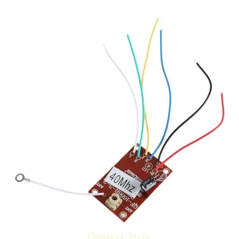 

E7CE 4CH 40MHZ Remote Transmitter & Receiver Board with Antenna for DIY RC Car Robot