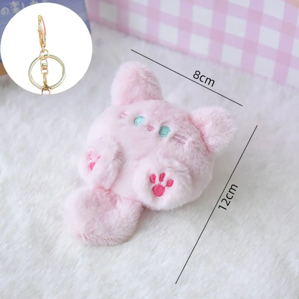 

Cute Diy Animal Keychain Fashion Kawaii Little Cat Pendant Soft Keychain