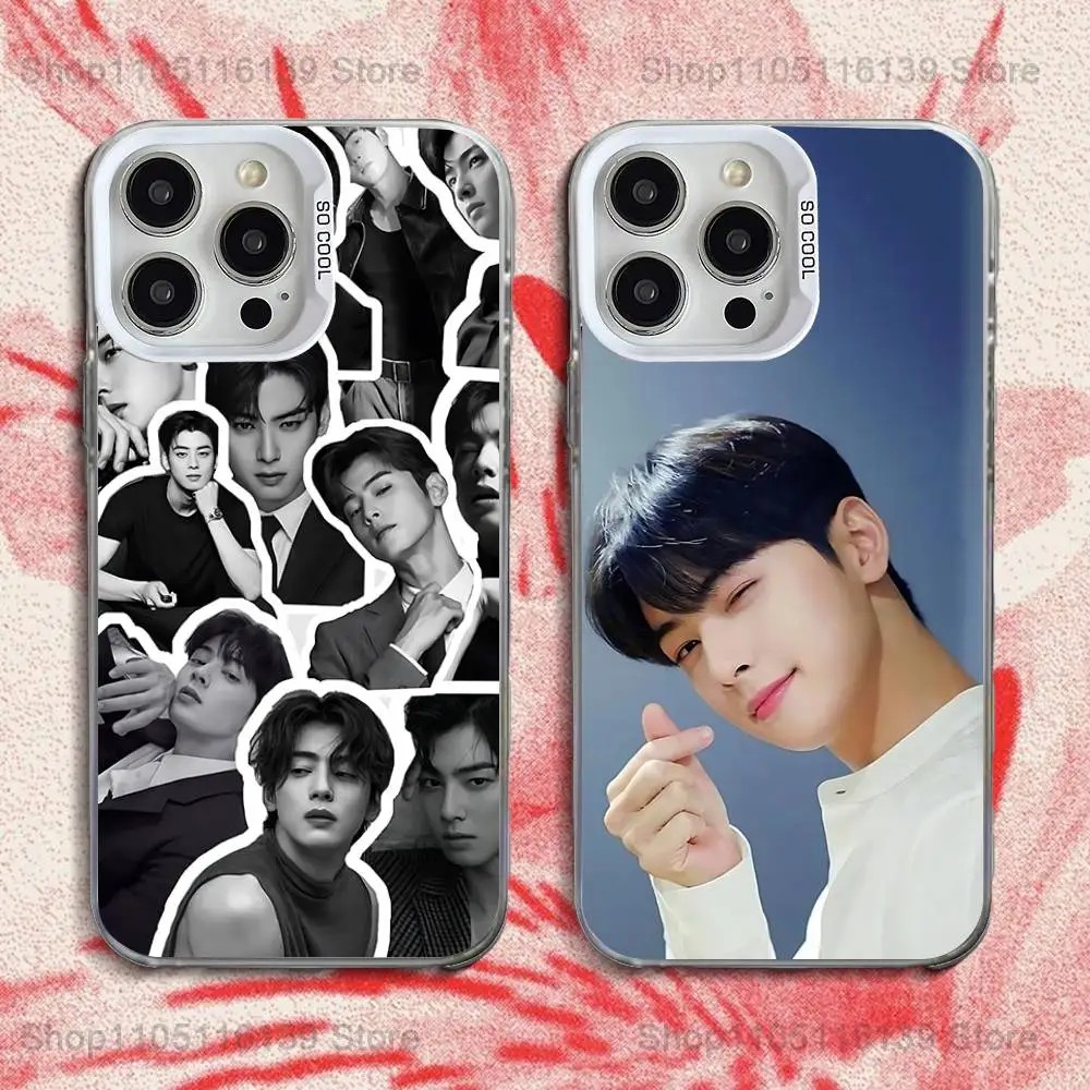 

Singer Cha E-Eun Woo Phone Case For iPhone 16,15,14,13,12,11,Pro,XS,Max,Plus,Mini,SE White Candy Matte Shockproof Cover
