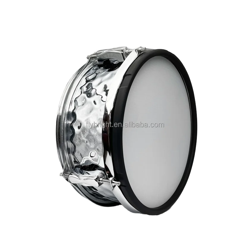 10 / 12 / 14 Inch Electronic Snare Tom Drum Kit Dual‑Zone 6‑Point Trigger Plate Percussion Accessory For Digital Drum Module