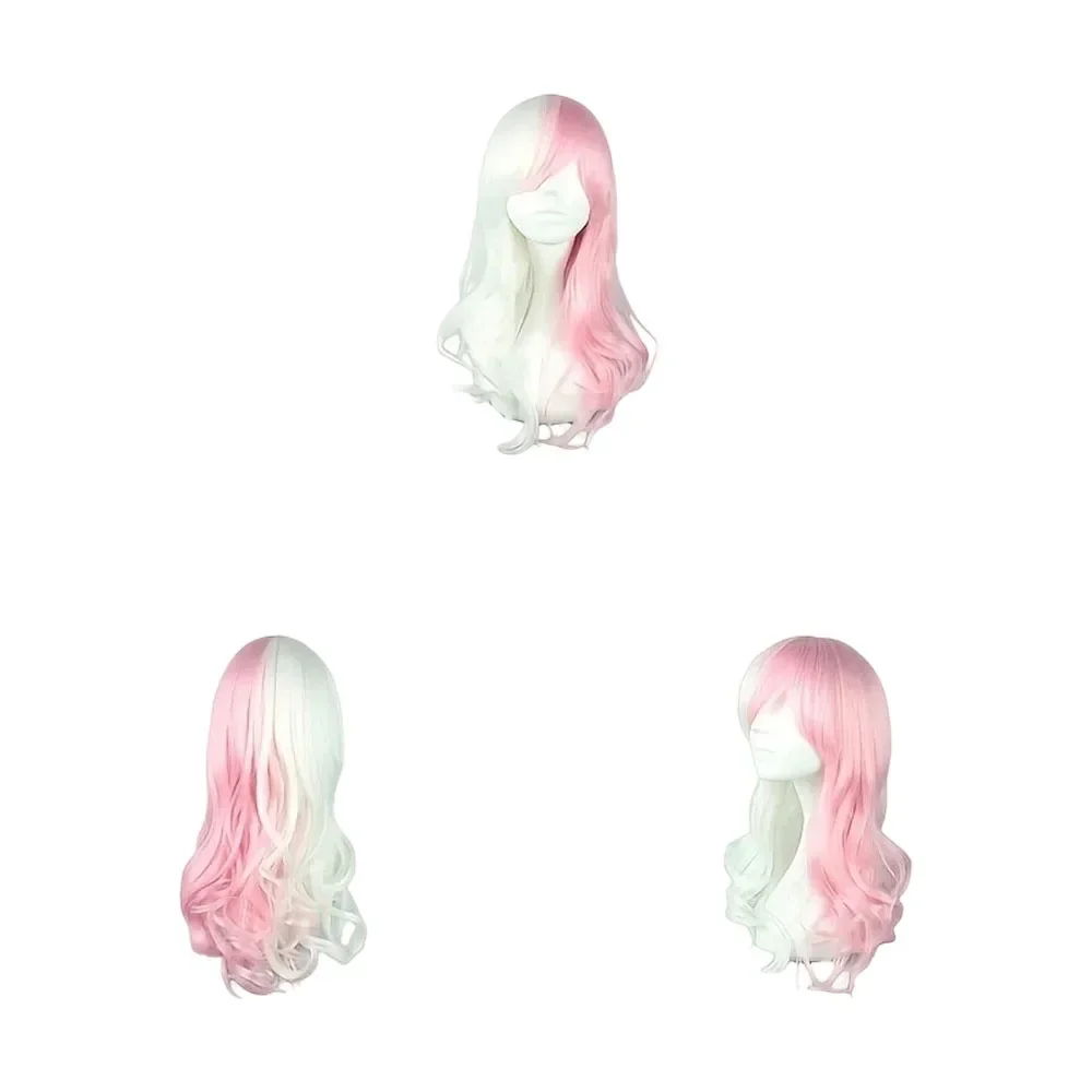 Monomi Wig Danganronpa Cosplay Wig Anime Cosplay Hair Synthetic Heat Resistant Hair Komaeda Monomi Cosplay